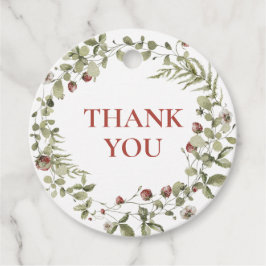 Wildblume Strawberry Summer Danke Baby Dusche Geschenkanhänger