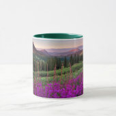 Wildblume Sunrise | Crested Butte, Colorado Tasse (Zentrum)