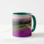 Wildblume Sunrise | Crested Butte, Colorado Tasse (VorderseiteRechts)