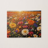 Wildblume Sunrise Puzzle (Horizontal)