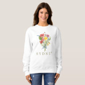Wildblume Sweatshirt (Vorne ganz)