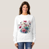 Wildblume Sweatshirt (Vorne ganz)