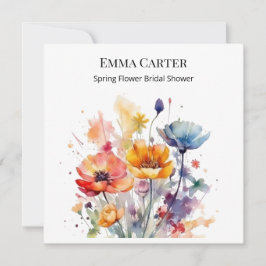 Wildblume Symphonie: Buntes Frühlingswasser