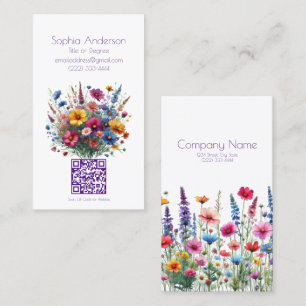 Wildblume Symphony-Business Cards Visitenkarte