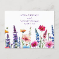 Wildblume Symphony-UAWG Wedding - Postcard