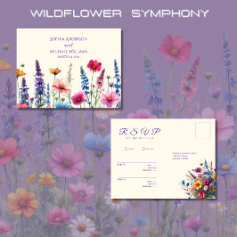 Wildblume Symphony-UAWG Wedding - Postcard Postkarte