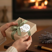 Wildblume Symphony: Vibranly Watercolor Art Runder Aufkleber