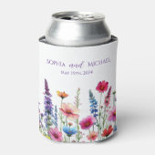 Wildblume Symphony Wedding Dosenkühler (Kanne Vorderseite)
