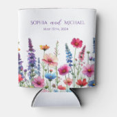 Wildblume Symphony Wedding Dosenkühler (Vorderseite)