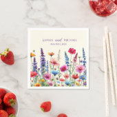 Wildblume Symphony Wedding - Napkins Serviette (Beispiel)