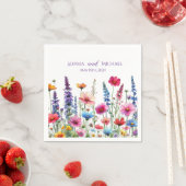 Wildblume Symphony Wedding - Napkins Serviette (Beispiel)