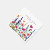 Wildblume Symphony Wedding - Napkins Serviette (Ecke)