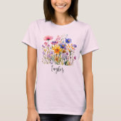 Wildblume T-Shirt (Vorderseite)