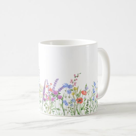 Wildblume Tasse (VorderseiteRechts)