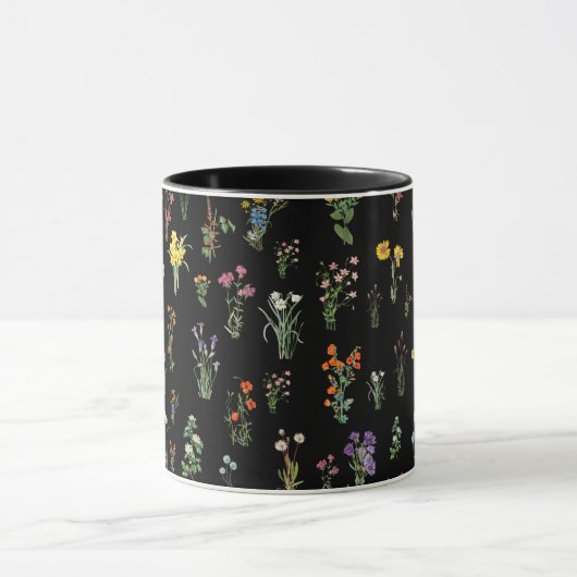 Wildblume Tasse (Zentrum)