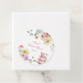 Wildblume Tea Brautparty Geschenkanhänger (Beispiel)