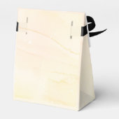 Wildblume Tee Party Babydusche Geschenkschachtel (Rückseite)