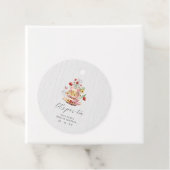 Wildblume Tee Party Brautparty Geschenkanhänger (Beispiel)