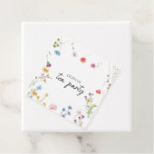 Wildblume Tee Party Brautparty Geschenkanhänger (Beispiel)