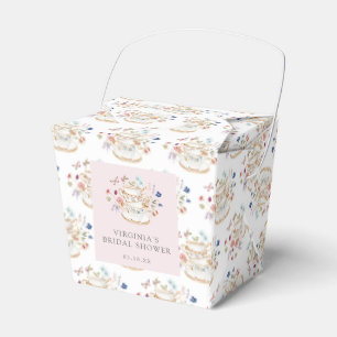 Wildblume Tee Party Brautparty Geschenkschachtel