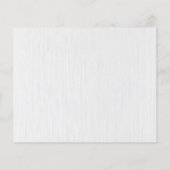 Wildblume Tee Party Brautparty Rezept Karte (Rückseite)