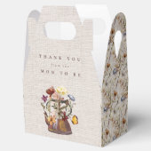 Wildblume Tee Party Dusche Geschenkschachtel (Geöffnet)