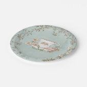 Wildblume Tee Party Paper Teller (Schrägansicht)