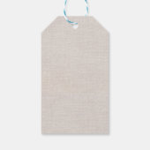 Wildblume Tee Party Vielen Dank Geschenkanhänger (Rückseite)