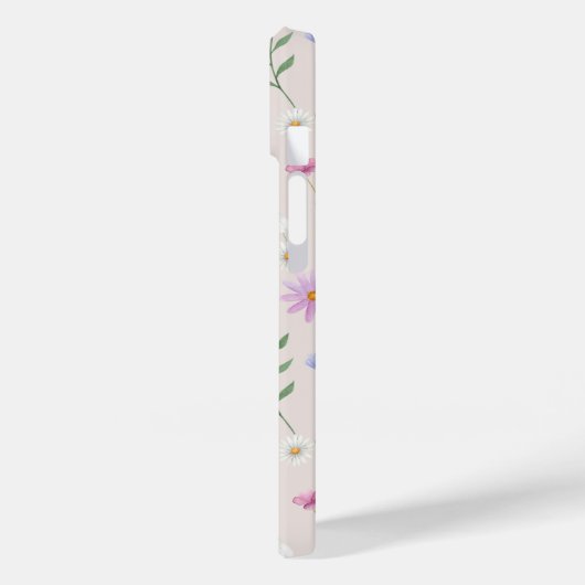 Wildblume-Telefon-Fall Case-Mate iPhone Hülle (Rückseite / Links)