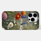 Wildblume Telefongehäuse, Botanisches Geschenk für Case-Mate iPhone Hülle (Rückseite (Horizontal))