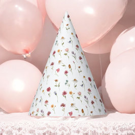 Wildblume Thema Geburtstag Party Wild One Partyhütchen