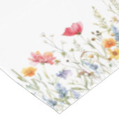 Wildblume Tischdecke (Schrägansicht)