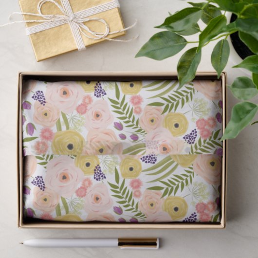 Wildblume Tissue Paper Seidenpapier