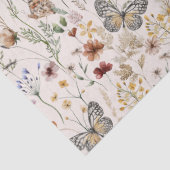 Wildblume Tissue Paper Seidenpapier (Detail)