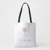 Wildblume Tote Bag Tasche (Vorderseite)