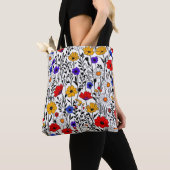 Wildblume Tote Bag Tasche (Von Nahem)