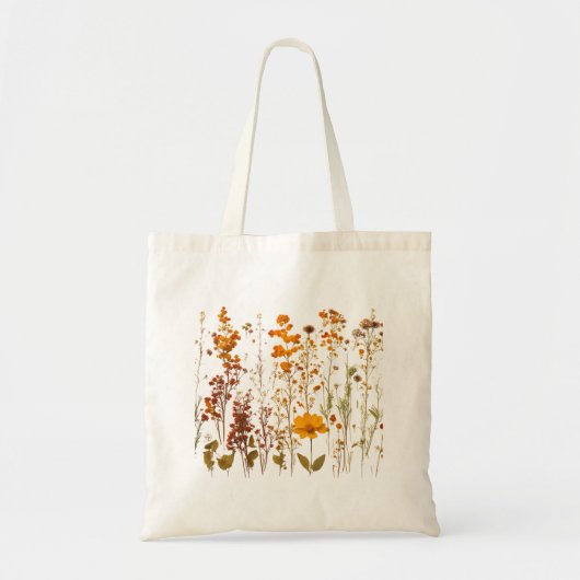 Wildblume Tote Bag Tragetasche (Vorne)