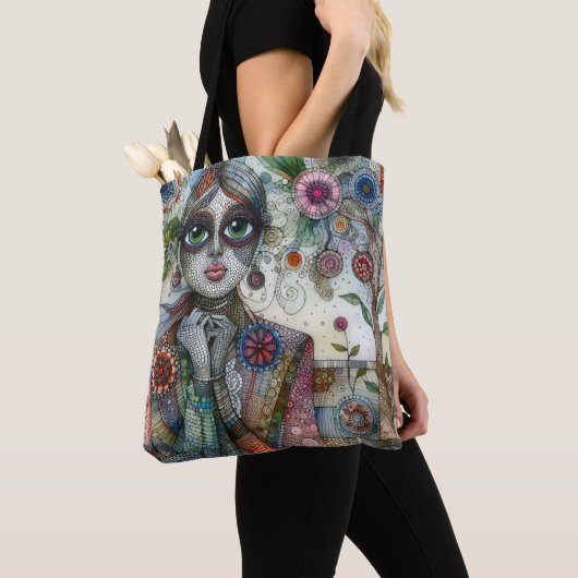 "Wildblume" Tote Tasche von DAKimage (Von Nahem)