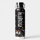 Wildblume Trinkflasche (Rückseite)