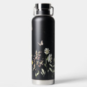 Wildblume Trinkflasche (Rückseite)