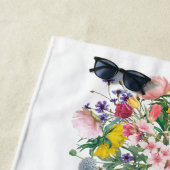 Wildblume Trio Beach Handtuch (Beispiel)