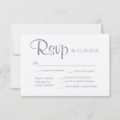 Wildblume UAWG RSVP Karte (Rückseite)