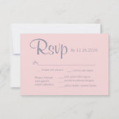 Wildblume UAWG RSVP Karte (Rückseite)