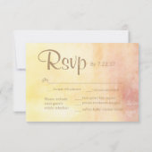 Wildblume UAWG RSVP Karte (Rückseite)