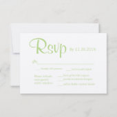 Wildblume UAWG RSVP Karte (Rückseite)