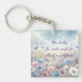 Wildblume und Angebot Schlüsselanhänger (Vorderseite)