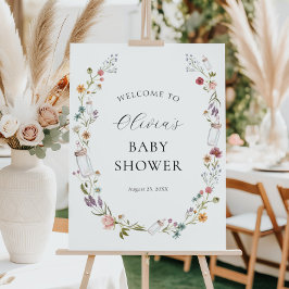 Wildblume und Babyflaschen-Badewanne - Empfang