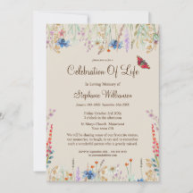 Wildblume und Schmetterling des Lebens