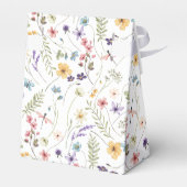 Wildblume und Schmetterlingsmuster Geschenkschachtel (Rückseite)