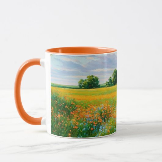 Wildblume und Tasse (Links)